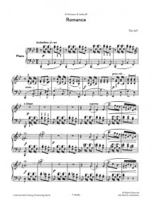 Napravnik: Two Spanish Pieces Opus 51 for piano published by Forberg